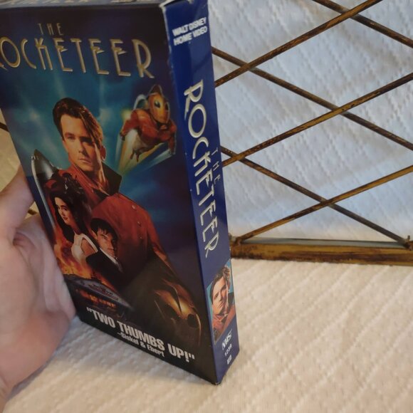 Vintage Disney Rocketeer 1991 Paper Case VHS My Favorite Martian 1999 Hard Case - Picture 5 of 13